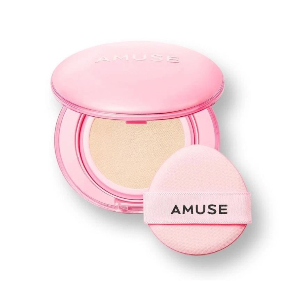 Amuse Dew power vegan cushion makeup
